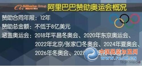 阿里拿下奥委会顶级赞助商投资或达8亿美金